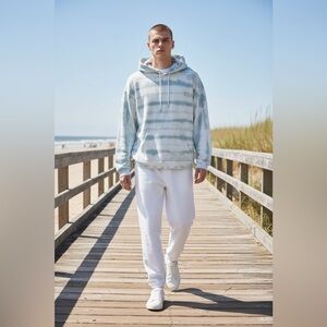 TALENTLESS Men’s Premium Tiger Wash Hoodie in Blue Spruce XL